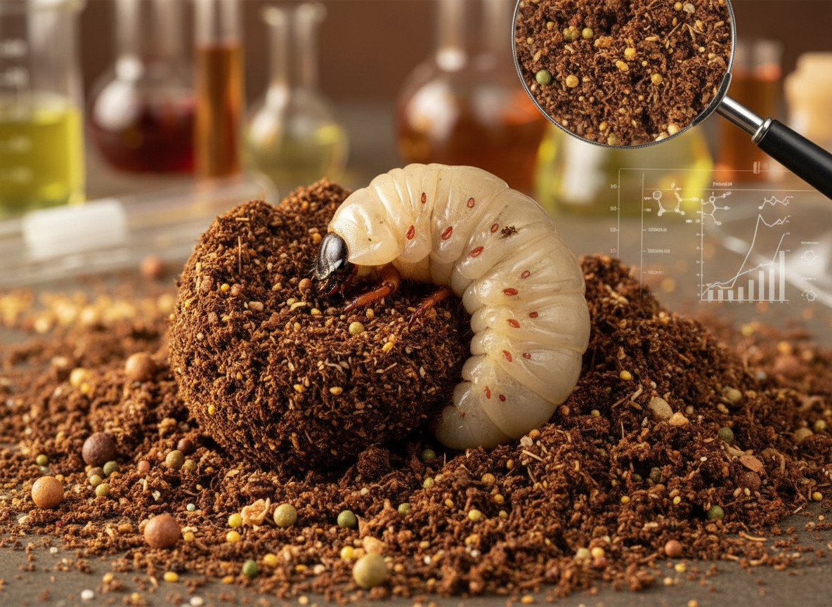 ヘラクレス幼虫の最大化戦略：発酵マットと高栄養添加剤の最適配合比率